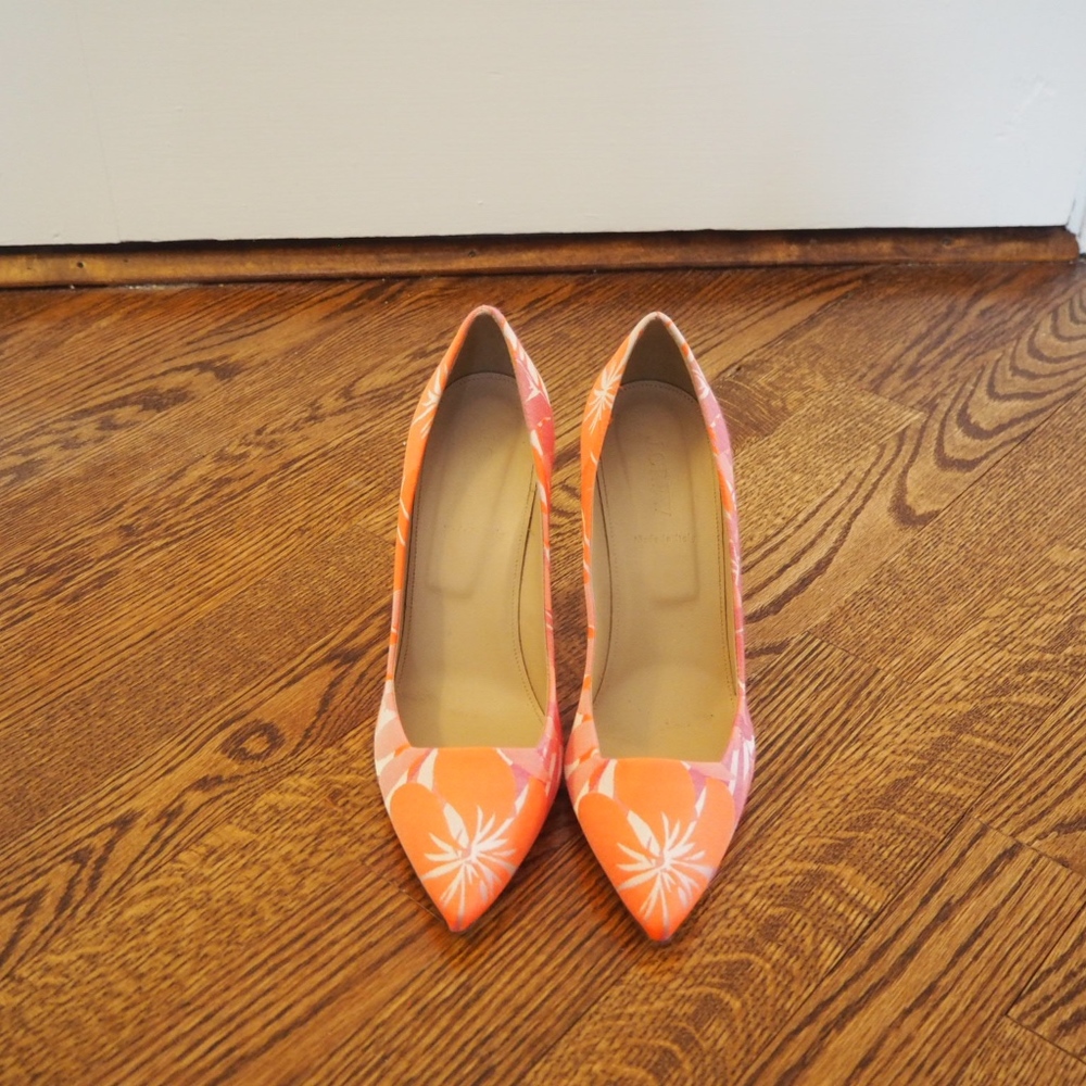 J. Crew Tropical Heels